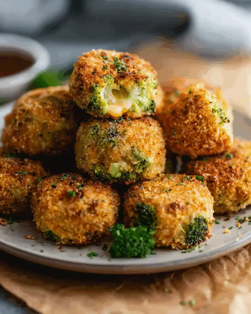 Cheesy Broccoli Bites