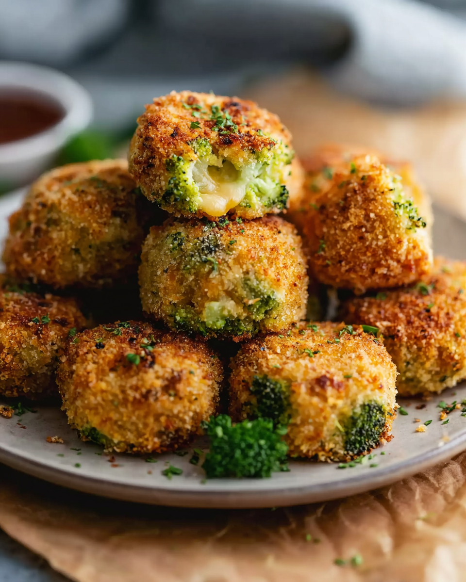 Cheesy Broccoli Bites