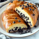 Chocolate Chip Vanilla Custard Brioches