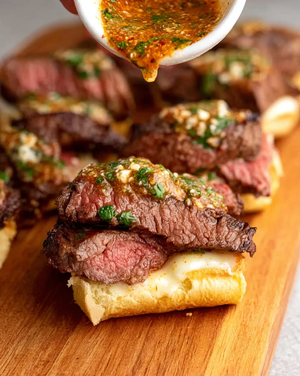 Cowboy Butter Steak Sliders