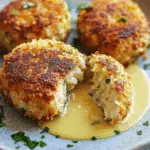 Crunchy Crab Cakes with Lemon Butter Sauce