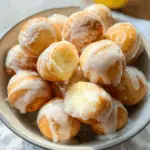Glazed Lemon Donut Holes