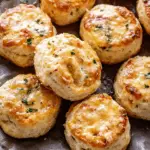Homemade Honey Butter Cheddar Biscuits