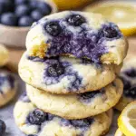 Lemon Blueberry Cheesecake Cookies