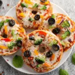Mini Veggie Pizza Bagels