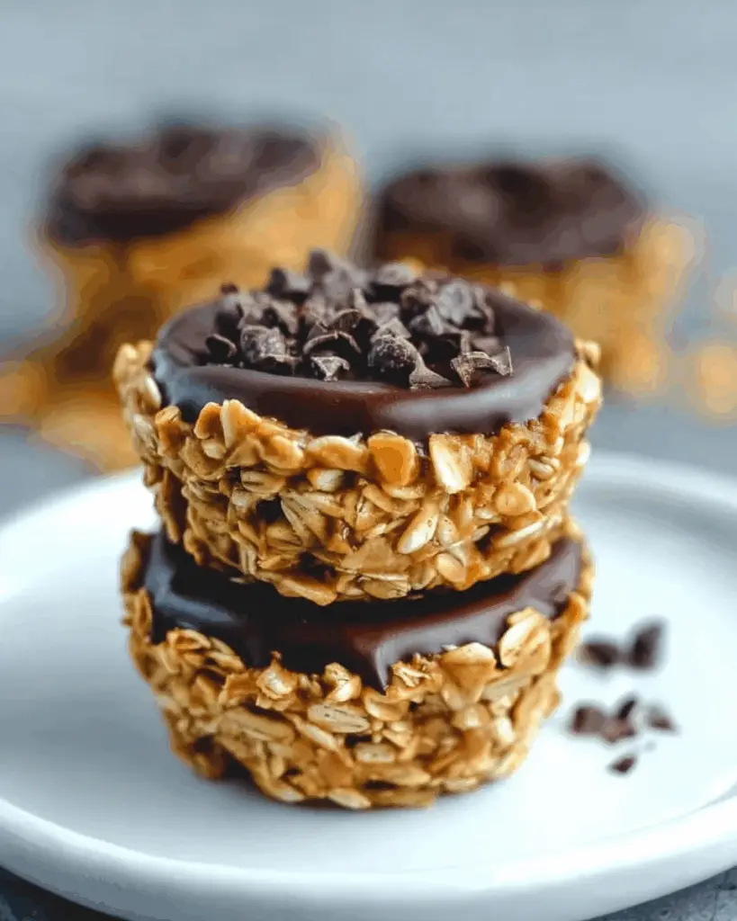 No-Bake Peanut Butter Granola Cups