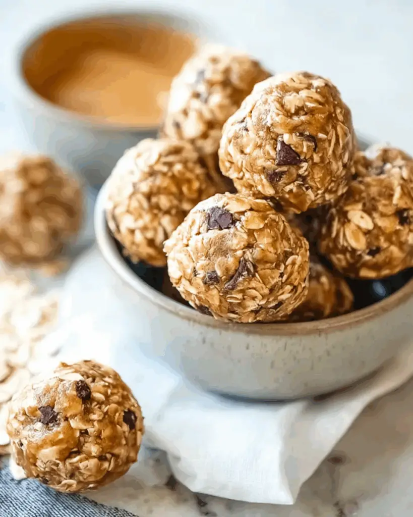 Oatmeal Peanut Butter Energy Bites