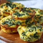 Spinach Quiche Muffins
