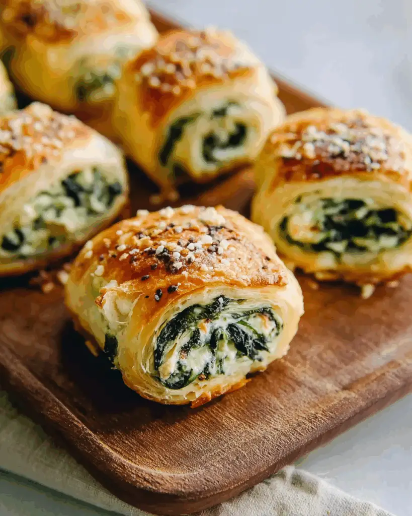 Spinach and Ricotta Rolls