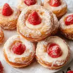 Strawberry Vanilla Bean Cronuts