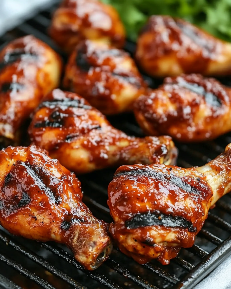 Sweet Barbecue Chicken Legs