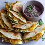 Vegan Zucchini Quesadillas