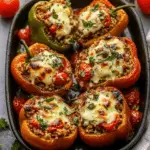 Vegetarian Stuffed Bell Peppers
