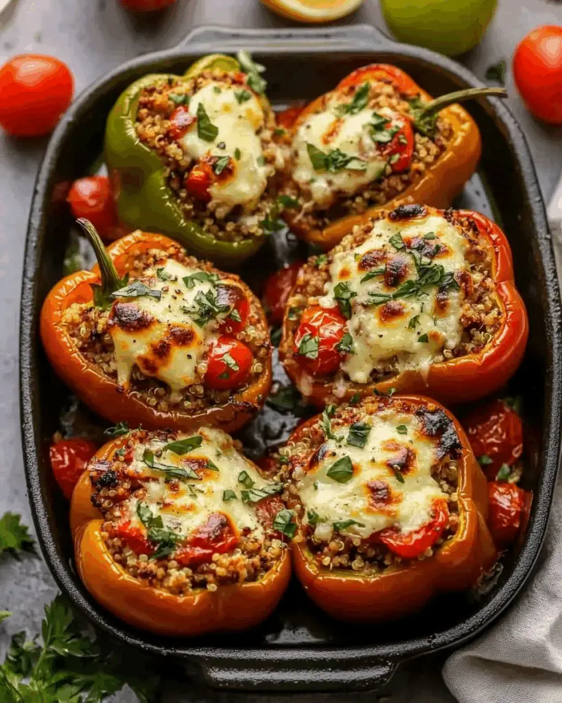 Vegetarian Stuffed Bell Peppers