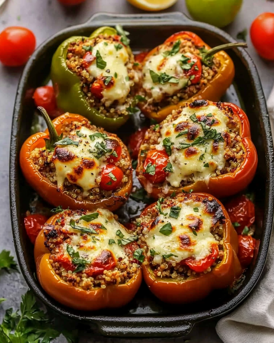 Vegetarian Stuffed Bell Peppers