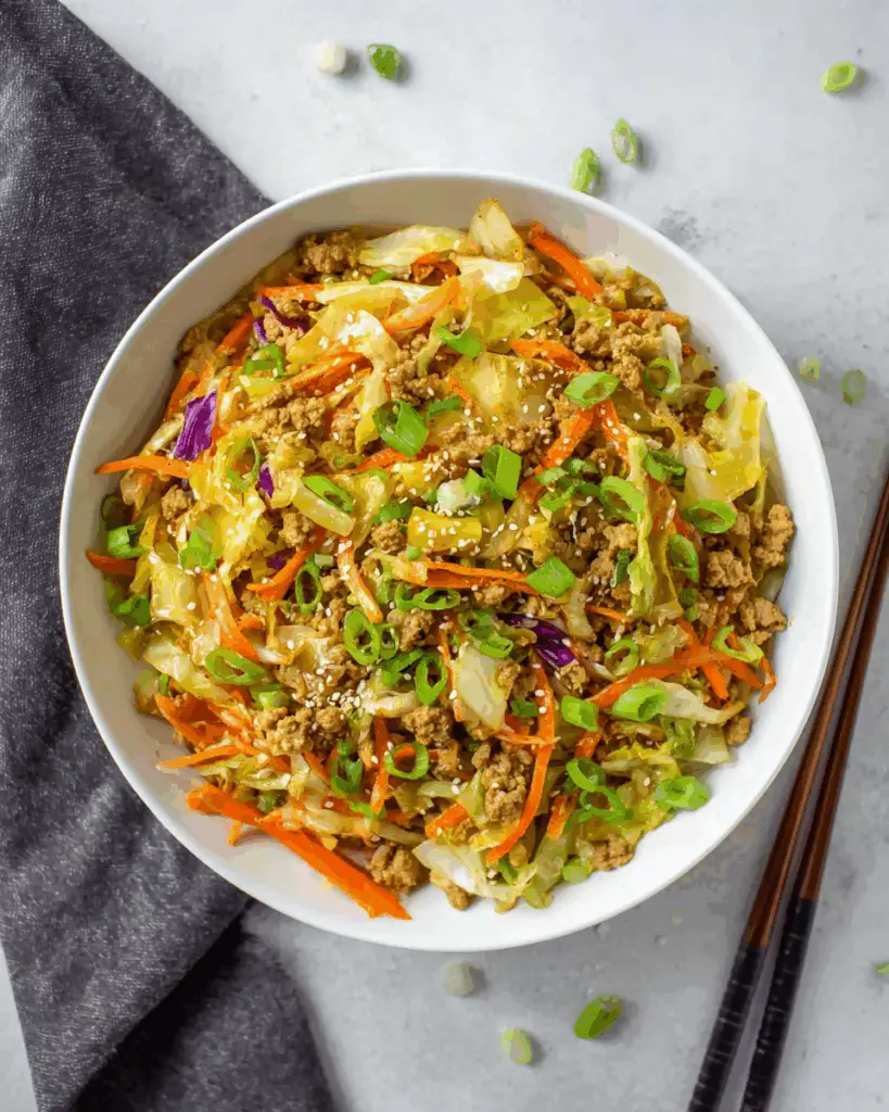 20-Minute Egg Roll in a Bowl
