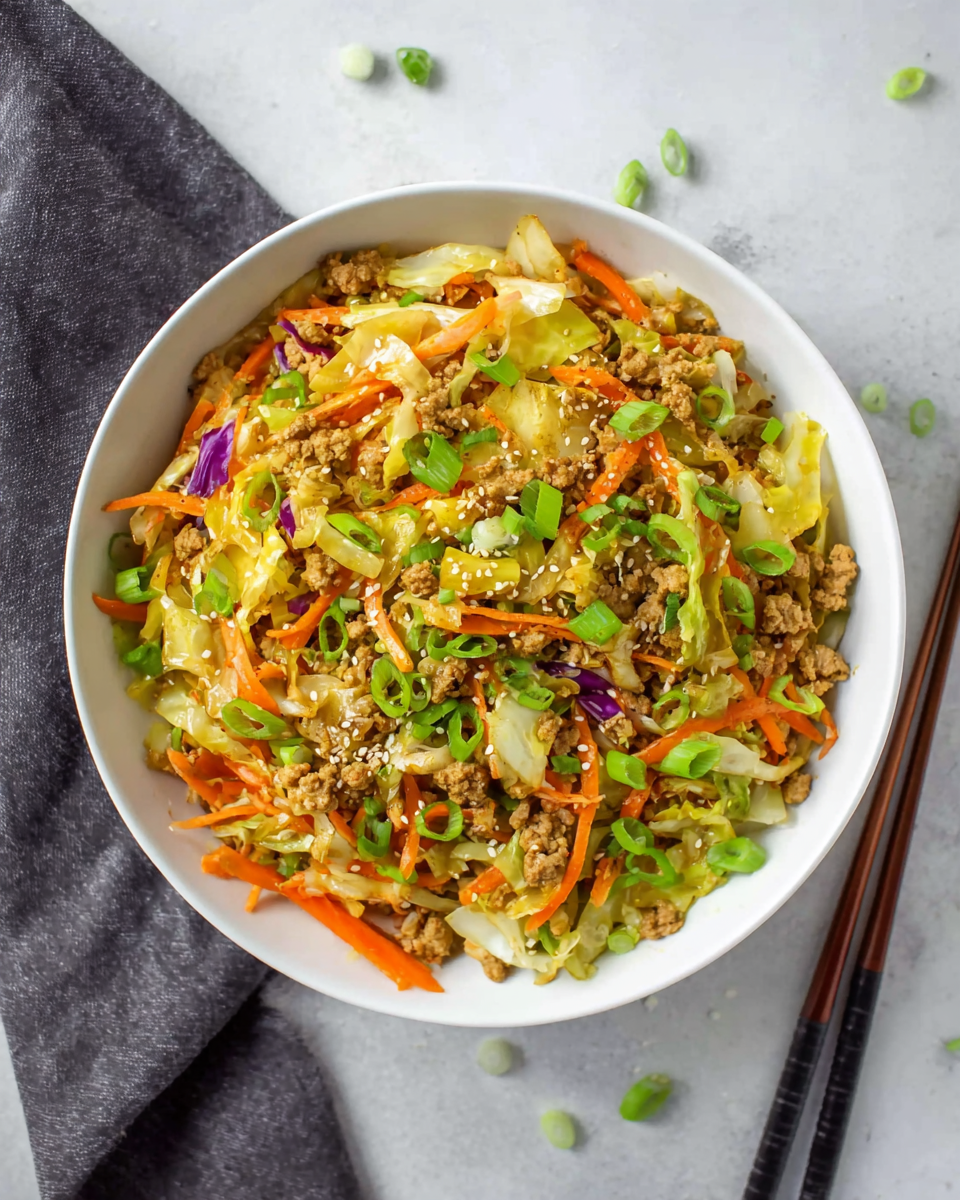 20-Minute Egg Roll in a Bowl