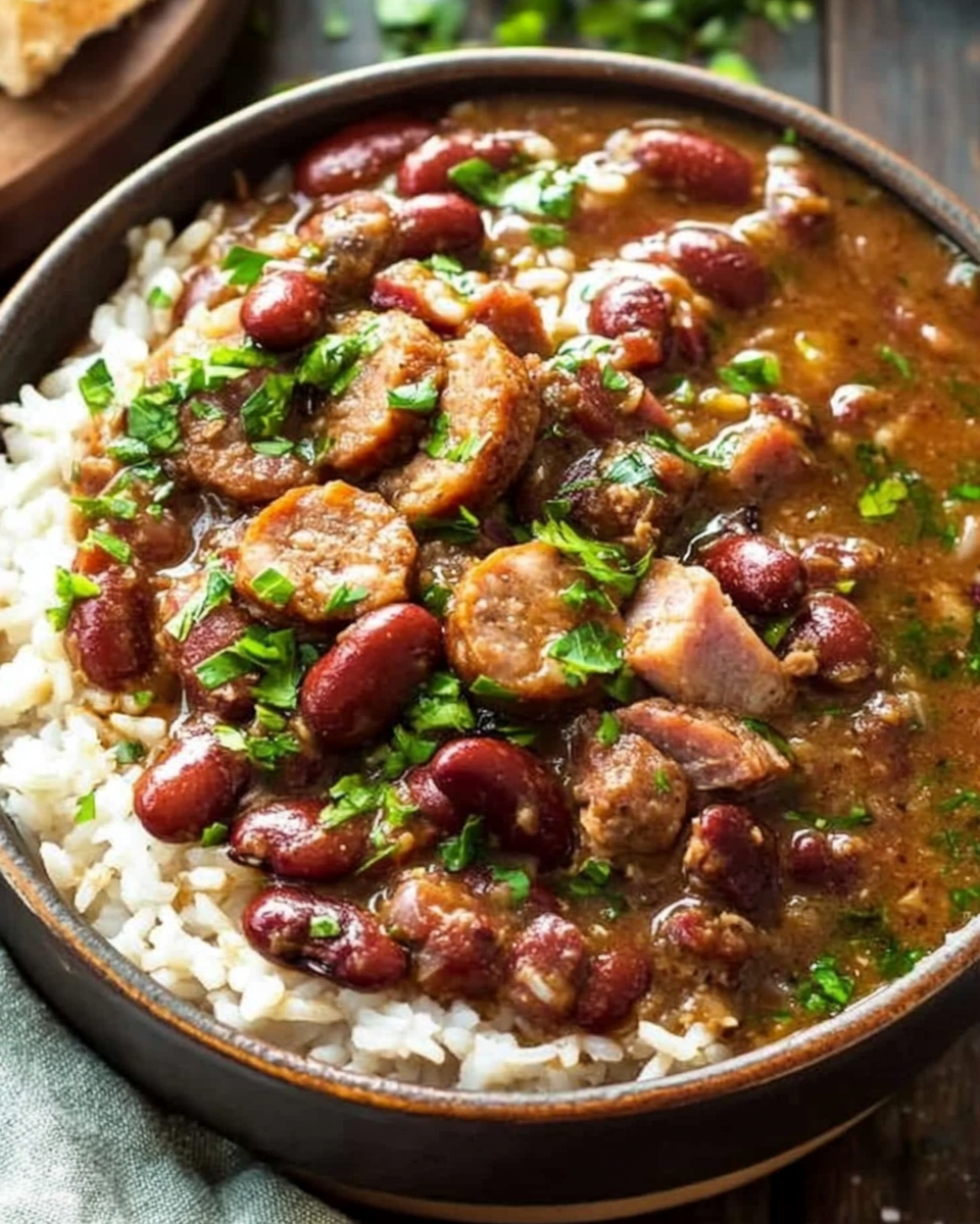 Authentic Louisiana Red Beans and Rice