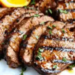 Cajun Steak with Apricot Orange Glaze
