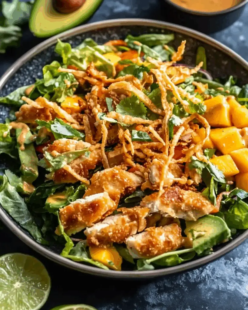 Chopped Thai Crunch Chicken Salad