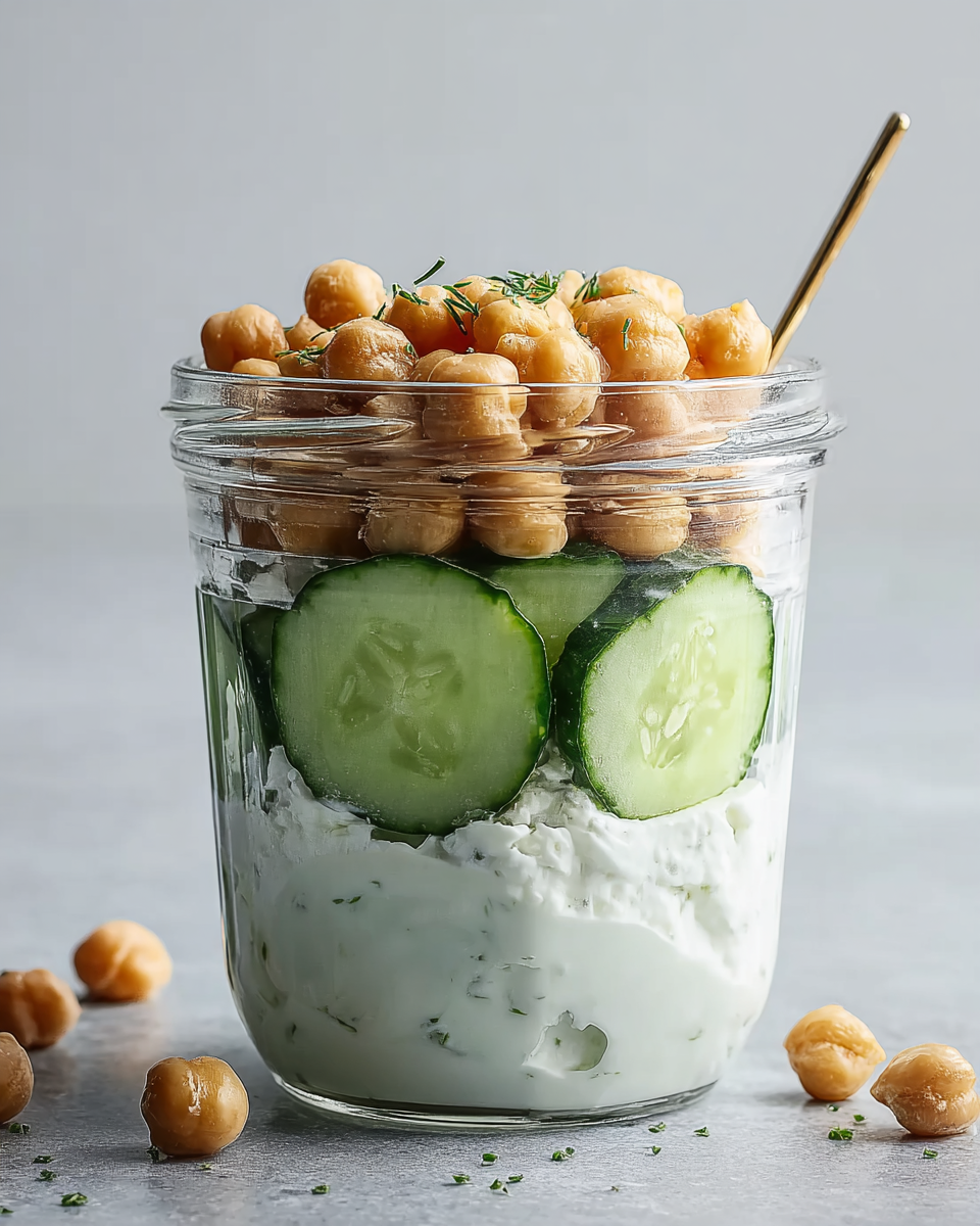 Cottage Cheese Snack Jar
