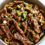 Honey Soy Crispy Beef and Noodles