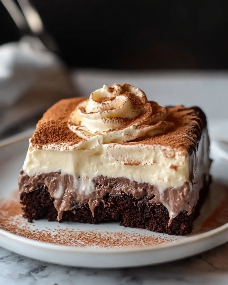 Mexican Chocolate Milk Cake