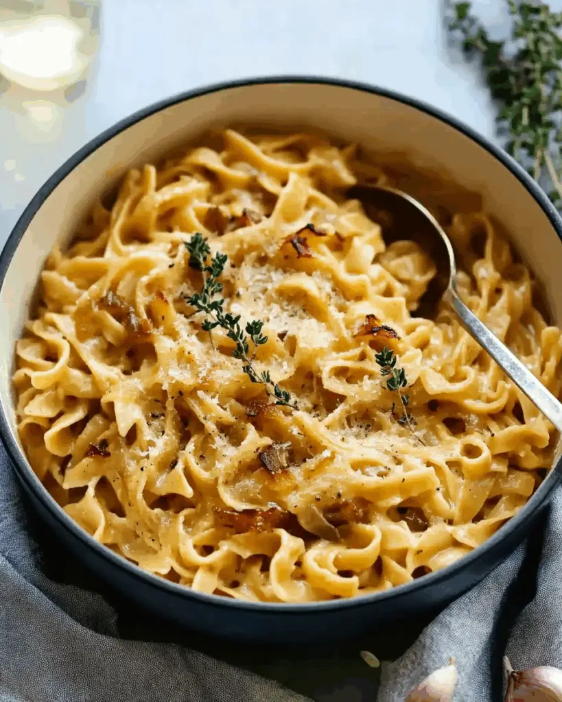 One-Pot French Onion Pasta