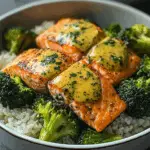 Salmon Broccoli Bowl