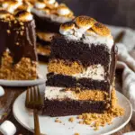 S'mores Chocolate Cake
