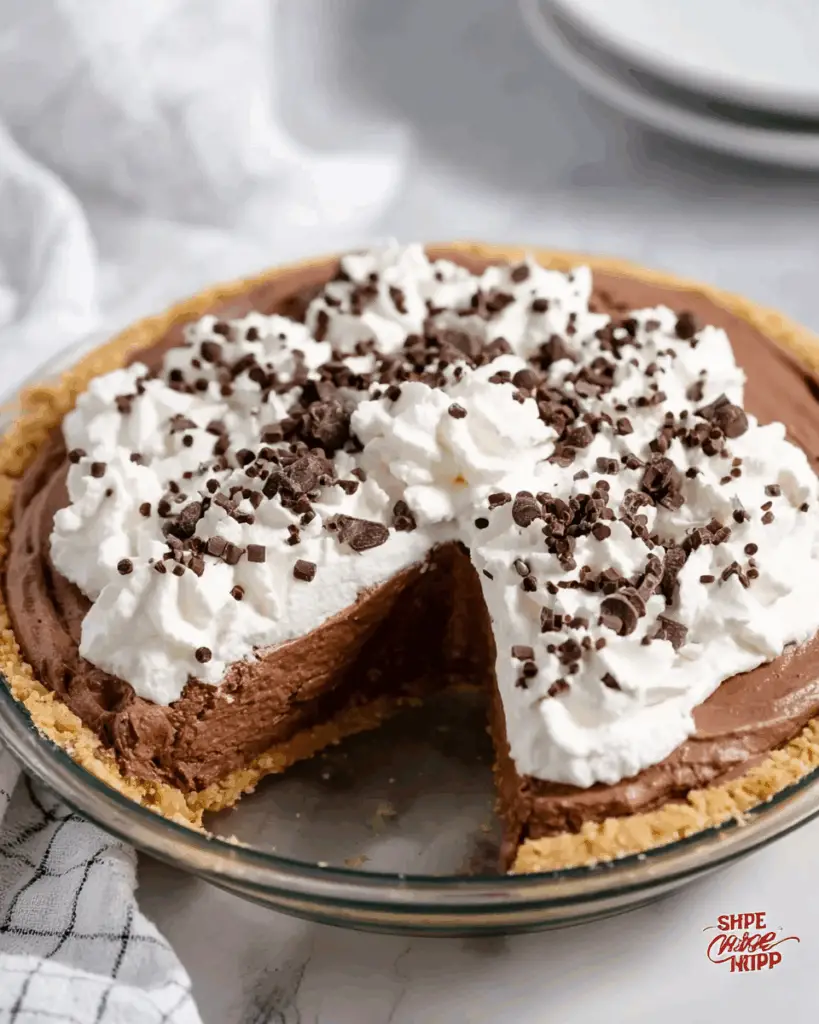 Sugar-Free Chocolate Pudding Pie