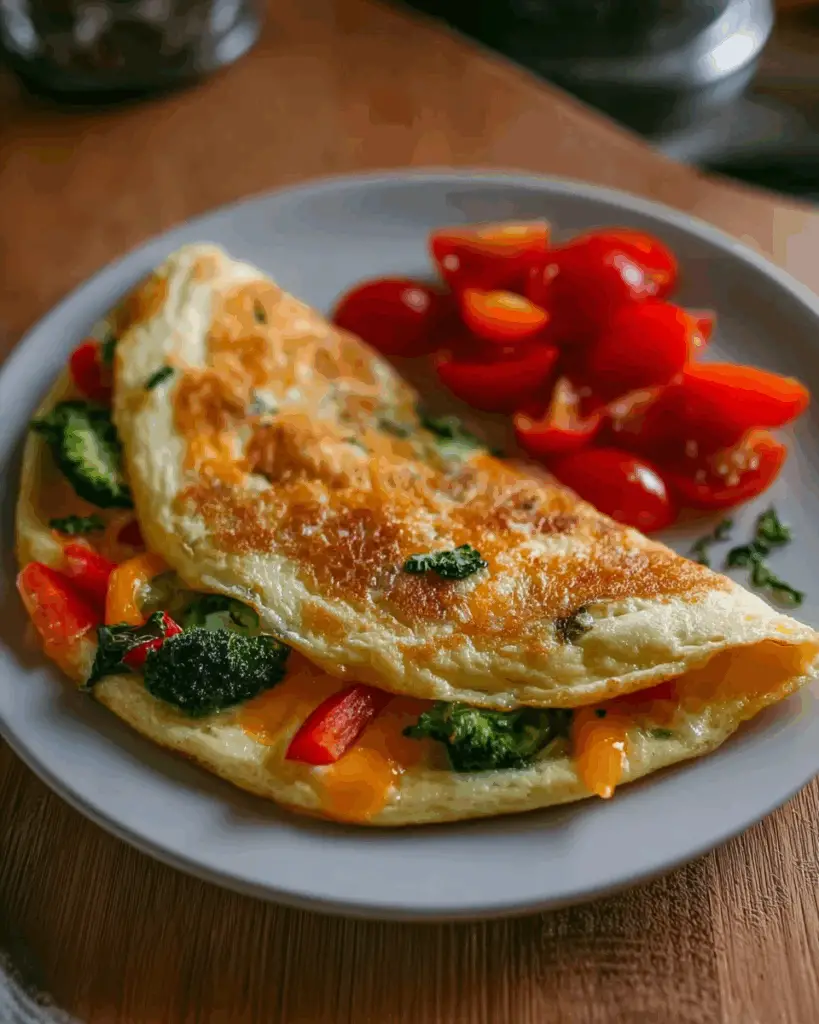Veggie and Cheese Omelet