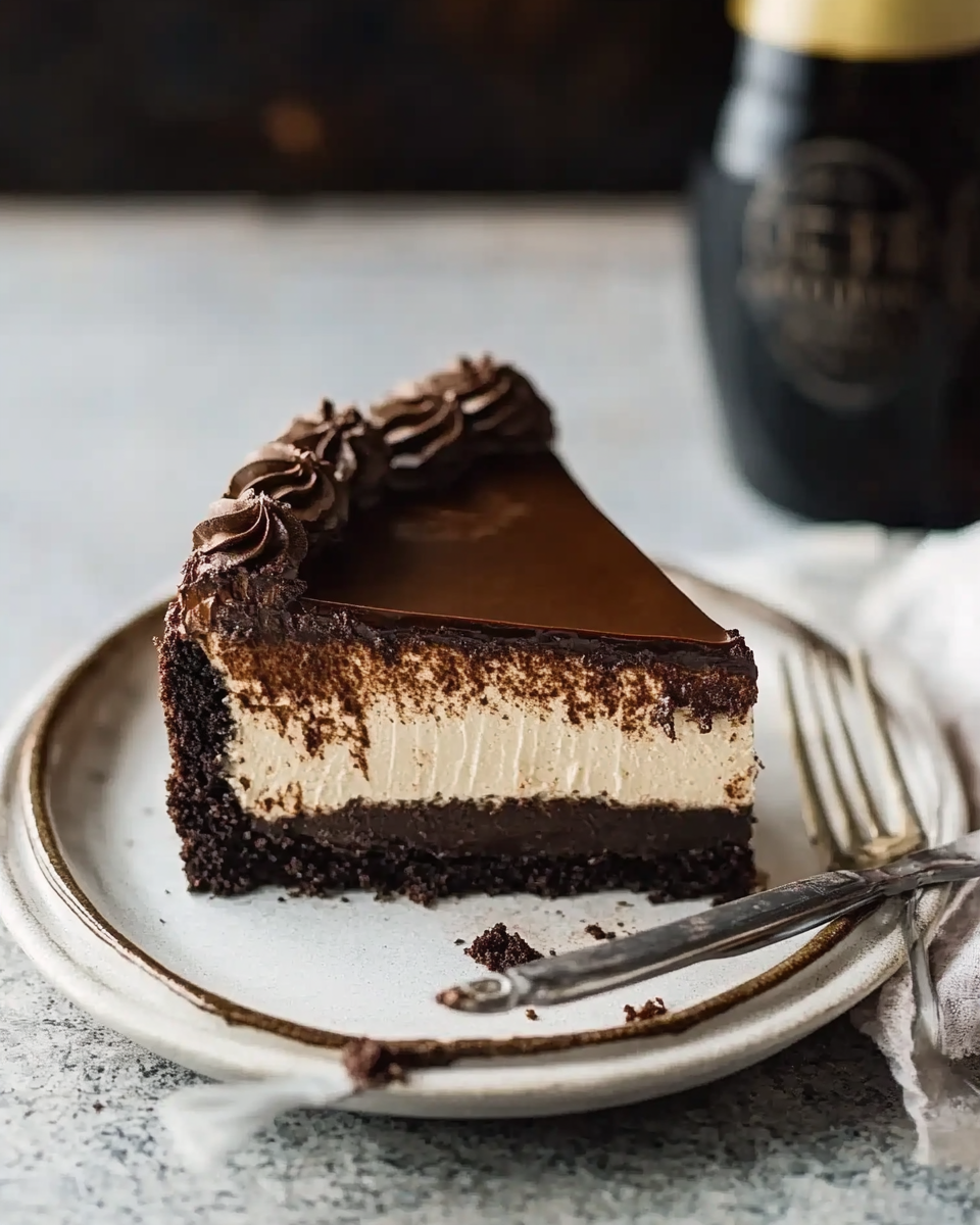Chocolate Stout Cheesecake