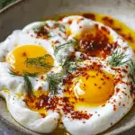 Turkish Eggs (Cilbir)
