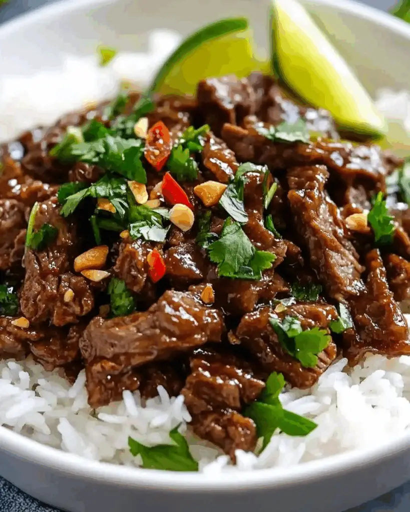 Vietnamese Caramel Beef