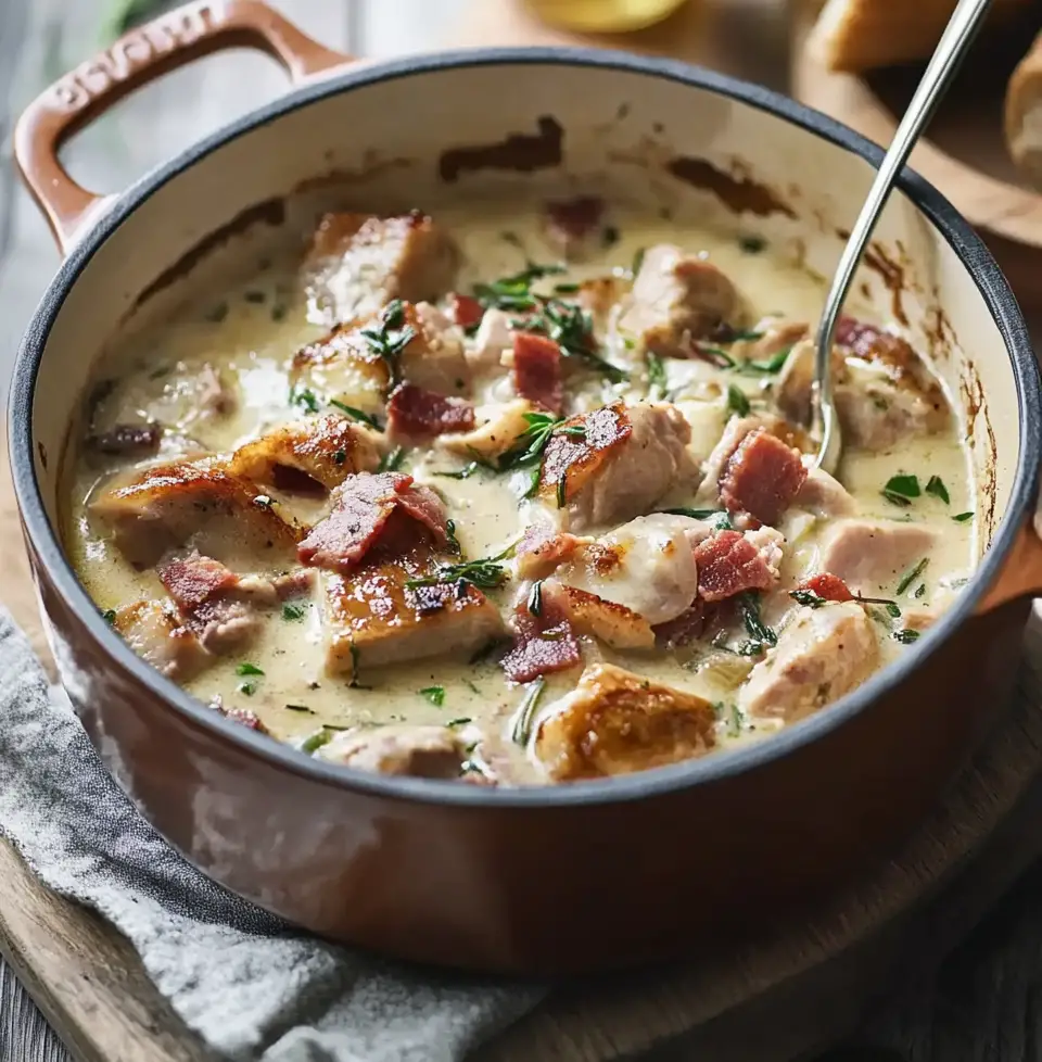 Normandy-style Pork and Cider Casserole