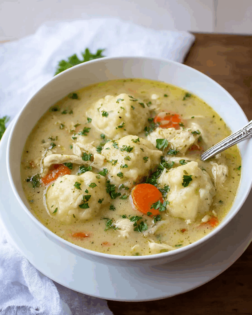 Chicken and Dumpling Soup