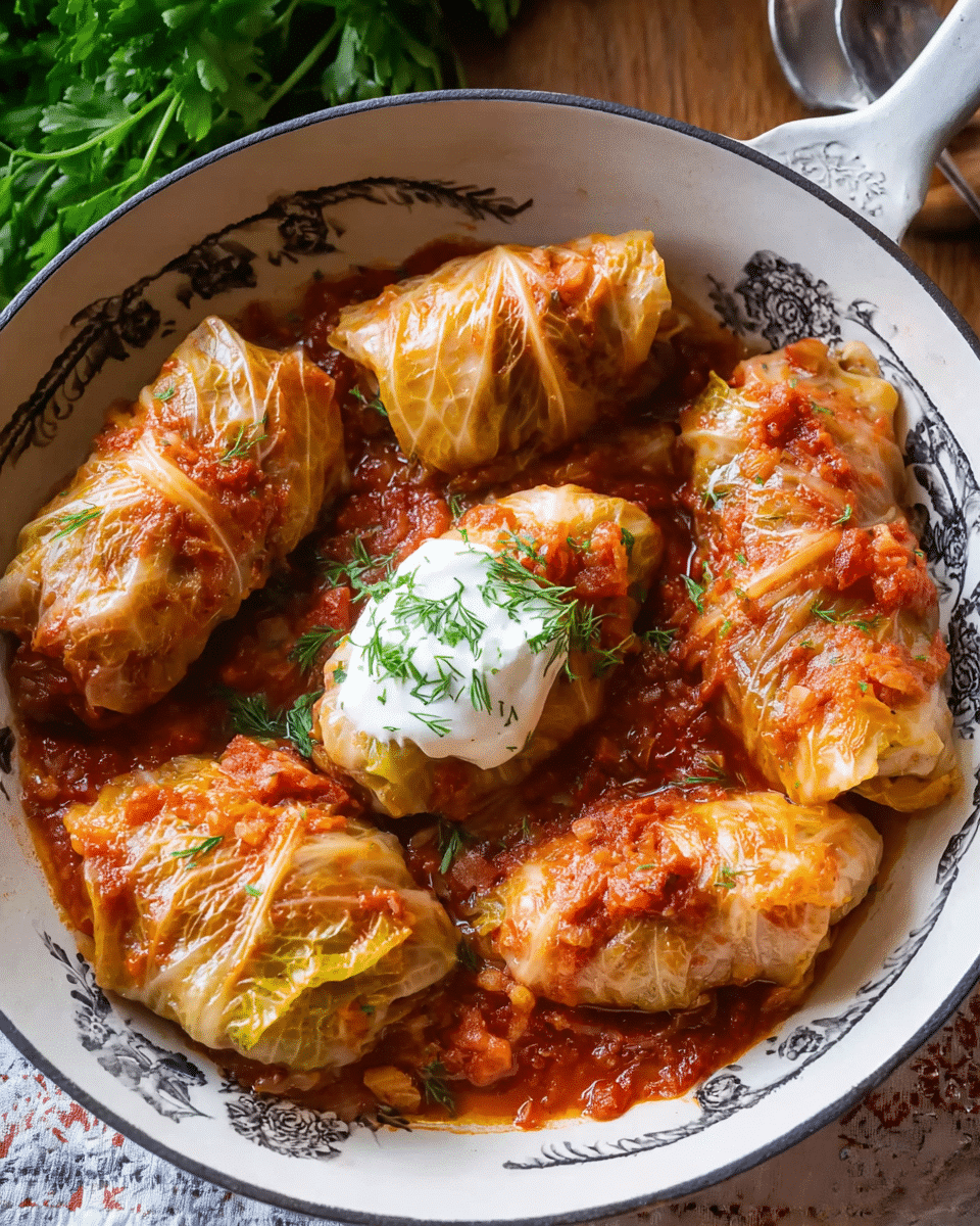 Mom's Stuffed Cabbage Rolls
