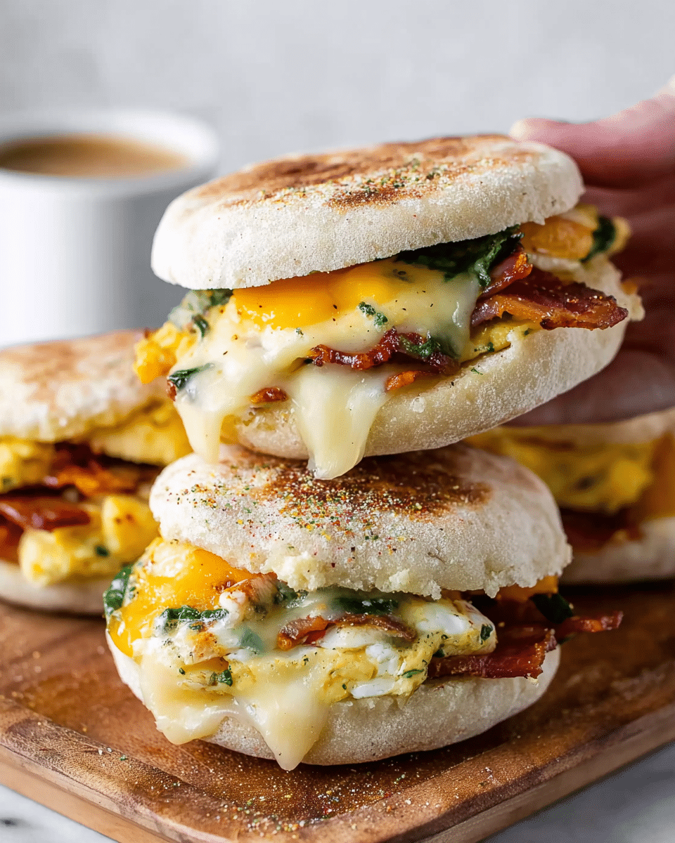 Freezer Breakfast Sandwiches