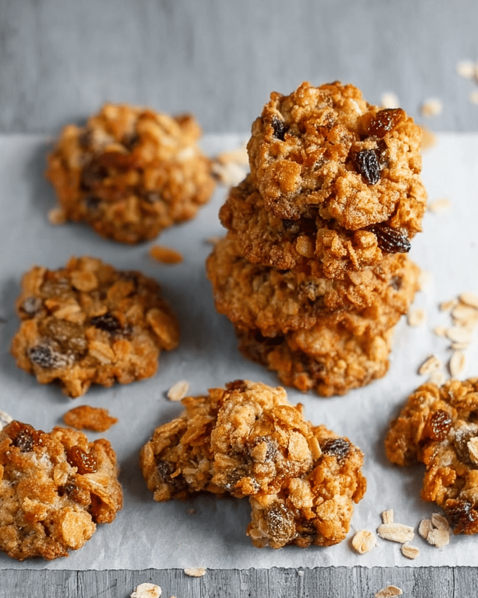 Oatmeal Cornflake Cookies