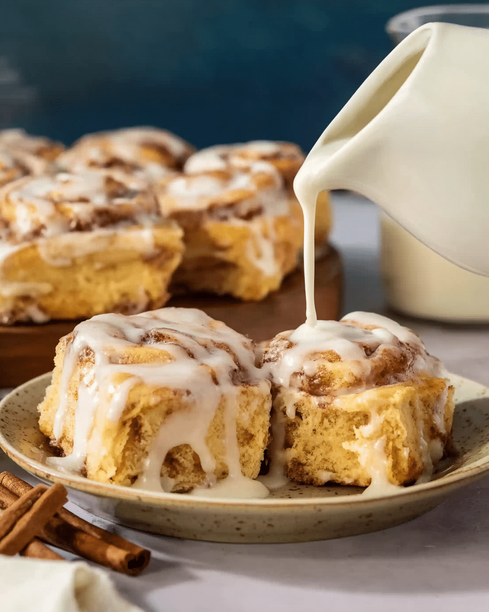 Cinnamon Rolls with Half & Half (TikTok Recipe Hack)