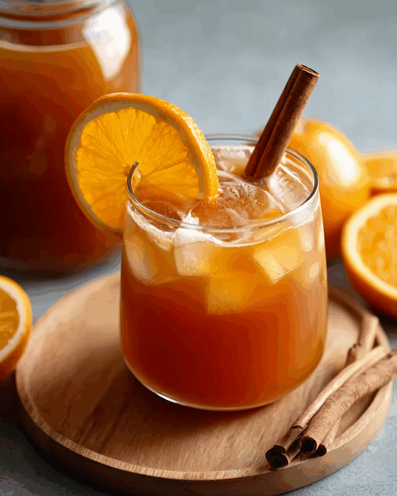 Easy Orange Cinnamon Iced Tea
