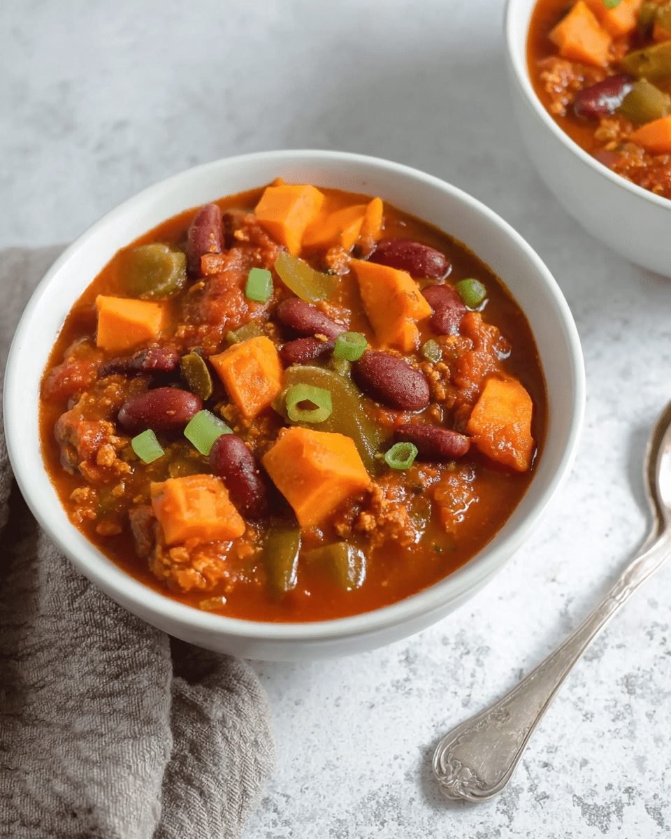 Easy Vegan Sweet Potato Chili