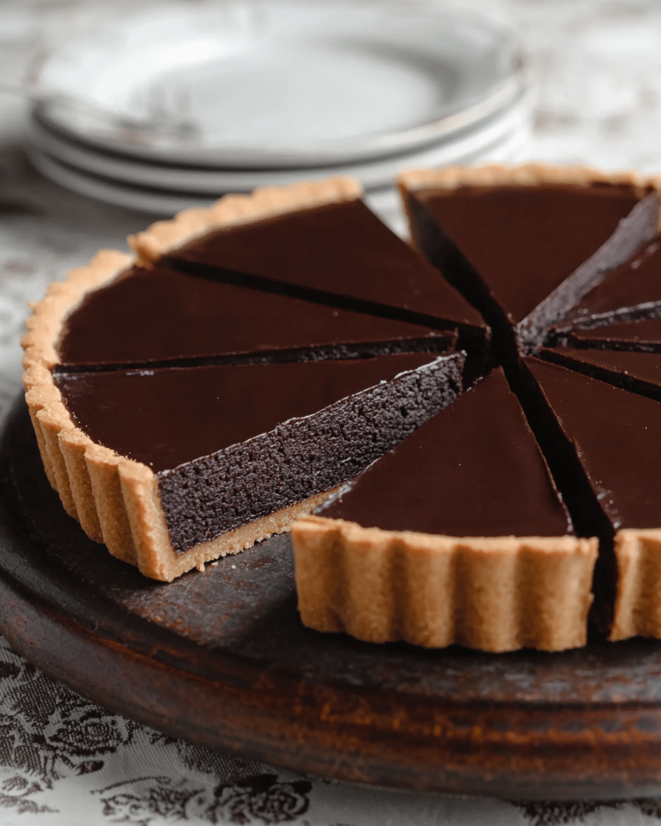 Gordon Ramsay Chocolate Tart