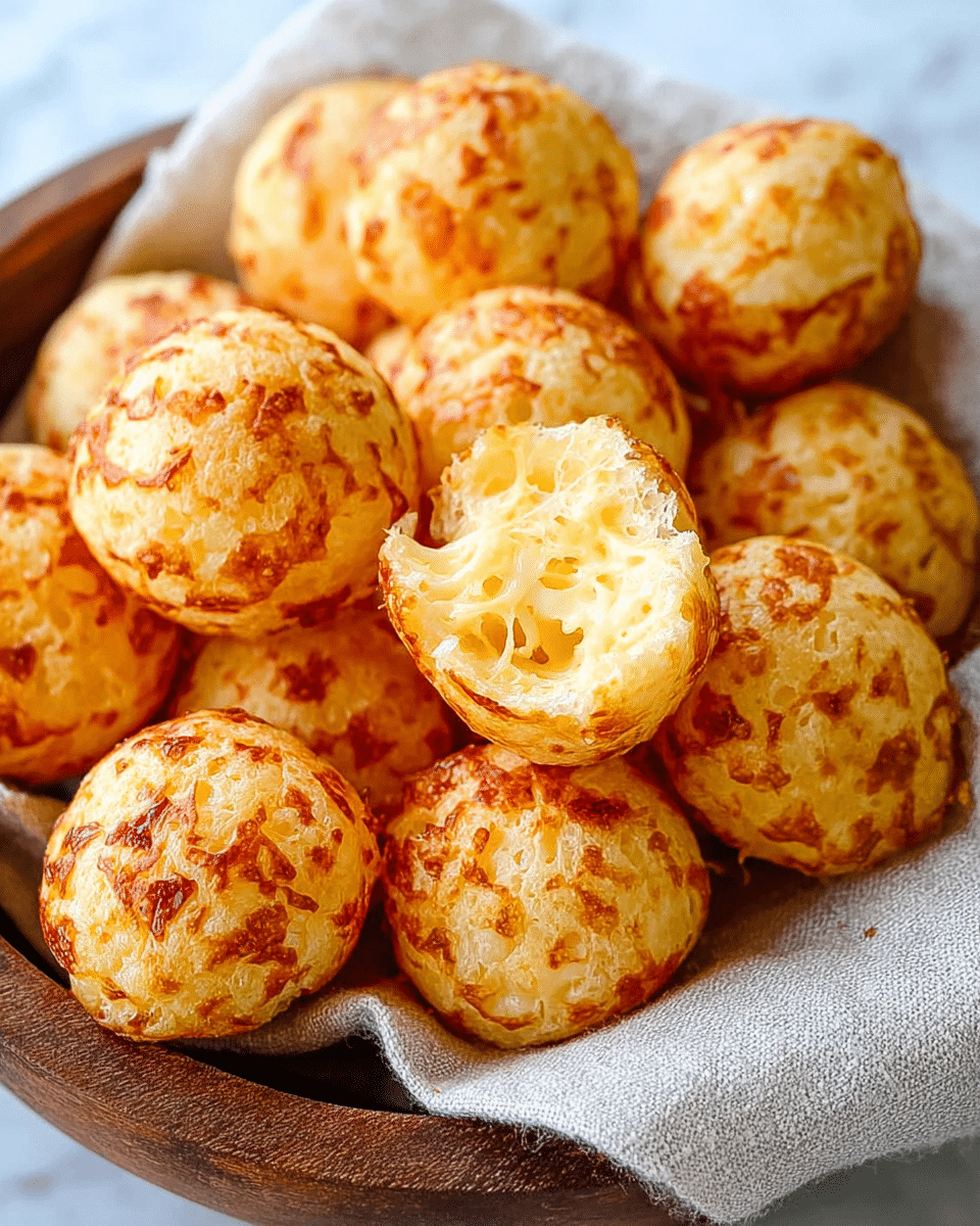 Brazilian Cheese Puffs (Pão de Queijo)