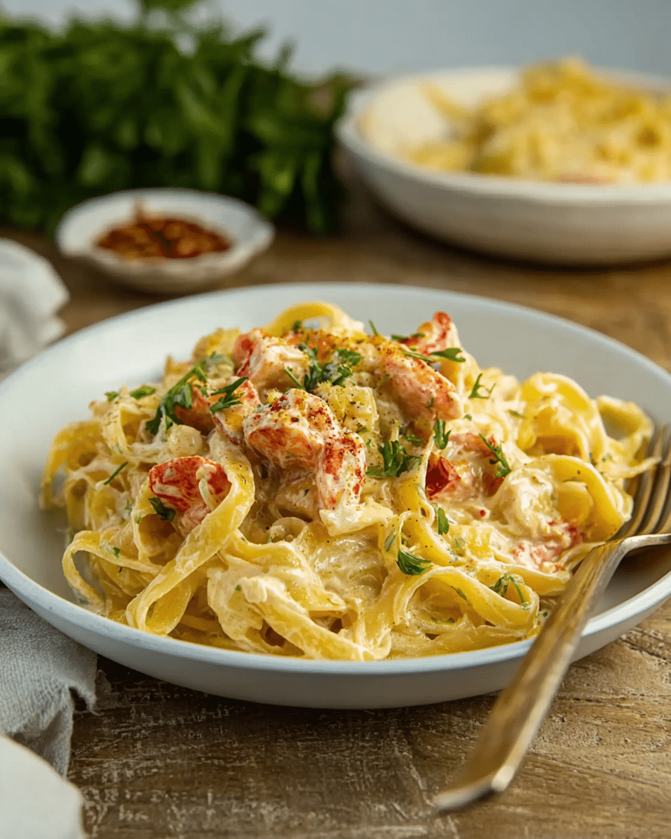 Crawfish Fettuccine