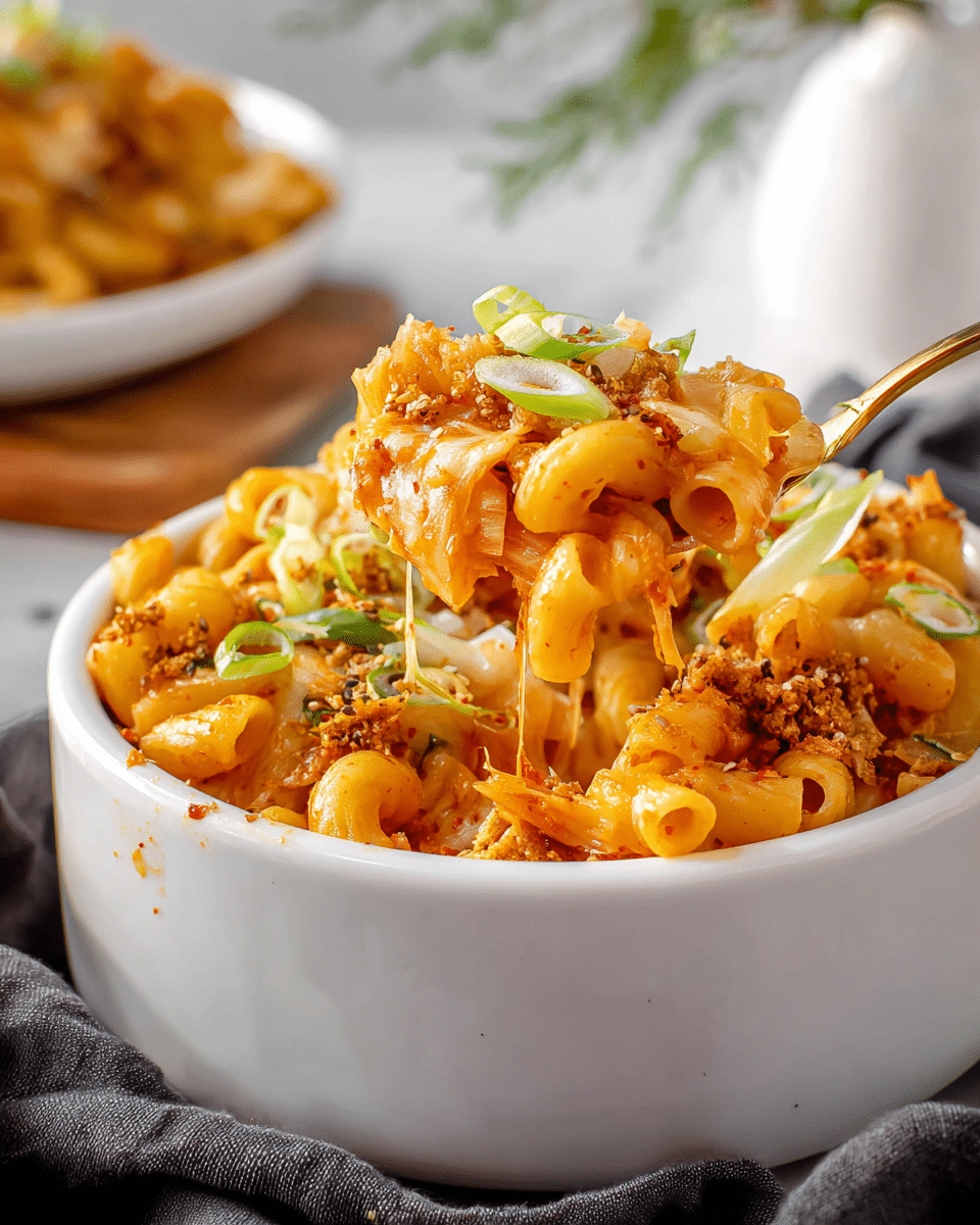 Kimchi Mac and Cheese