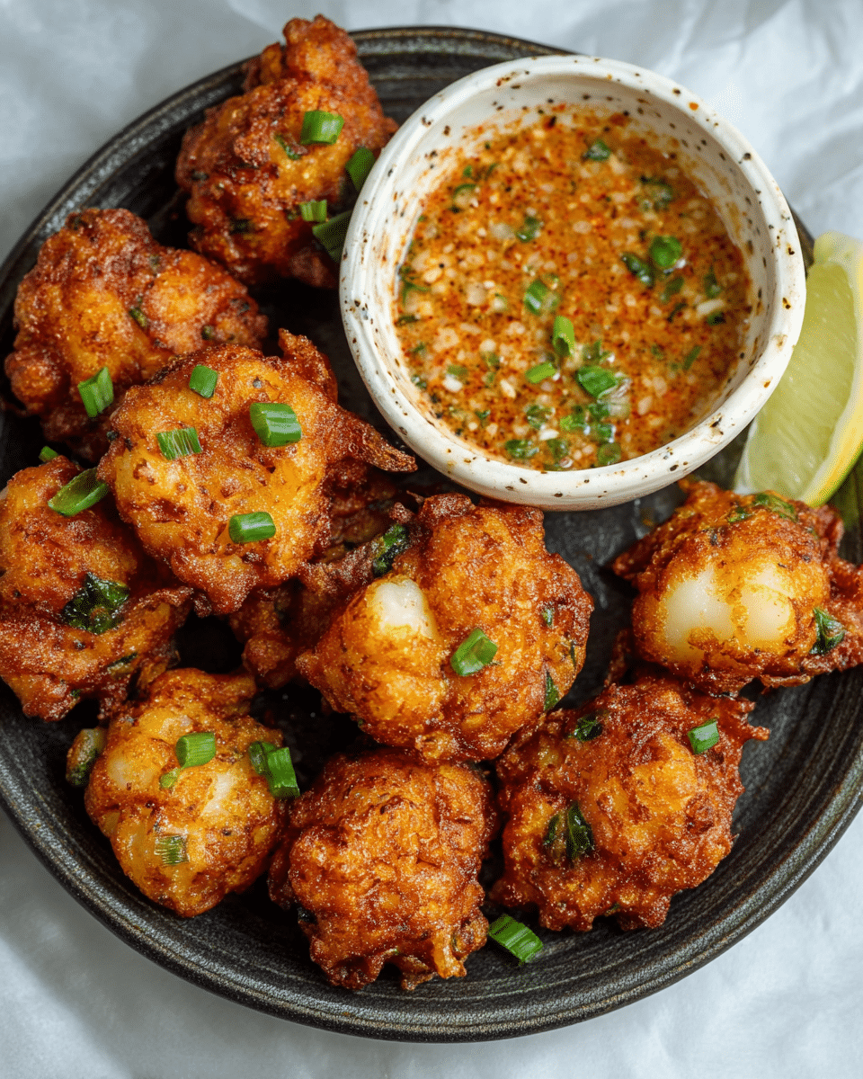 Scallop Fritters