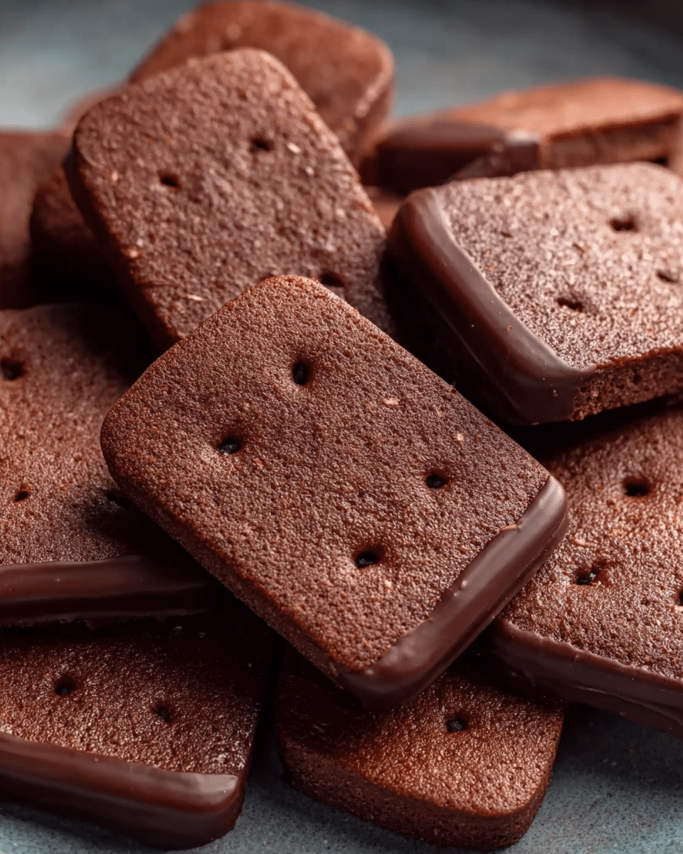 30-Minute Chocolate Shortbread