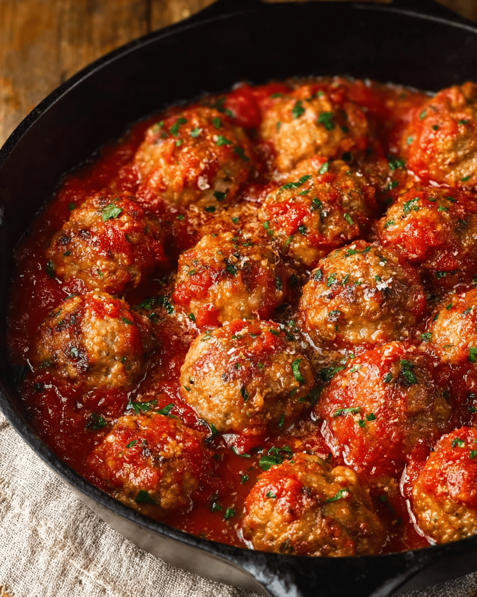 Homemade Italian Meatballs
